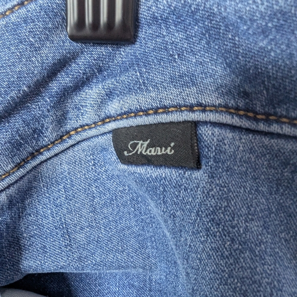 Mavi Jeans Emma Slim Boyfriend Women’s Size 30/32 | Stretch Mid Rise Blue Denim - Picture 5 of 8